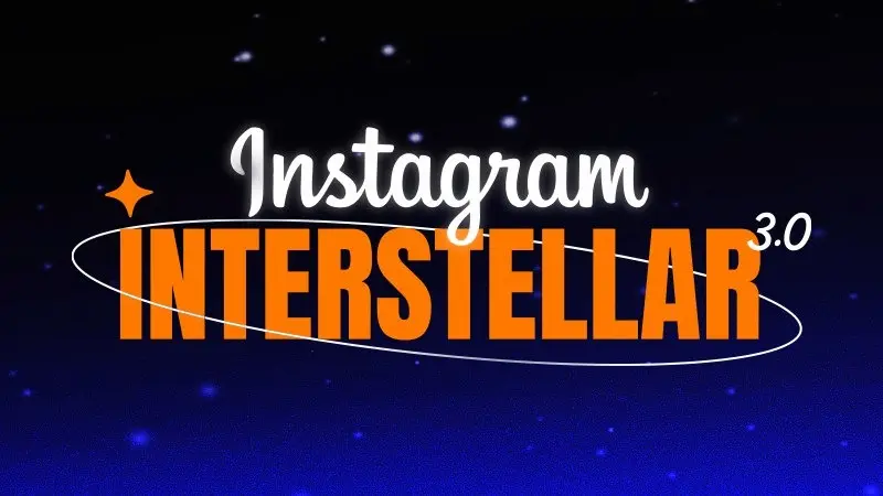 Copertina Instagram Interstellar 3.0